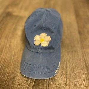 Life Is Good Flower Hat